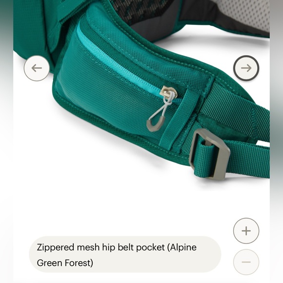 DeuterSpeed Lite 22 SL Pack Women's in Alpine Green Forest - Picture 4 of 15